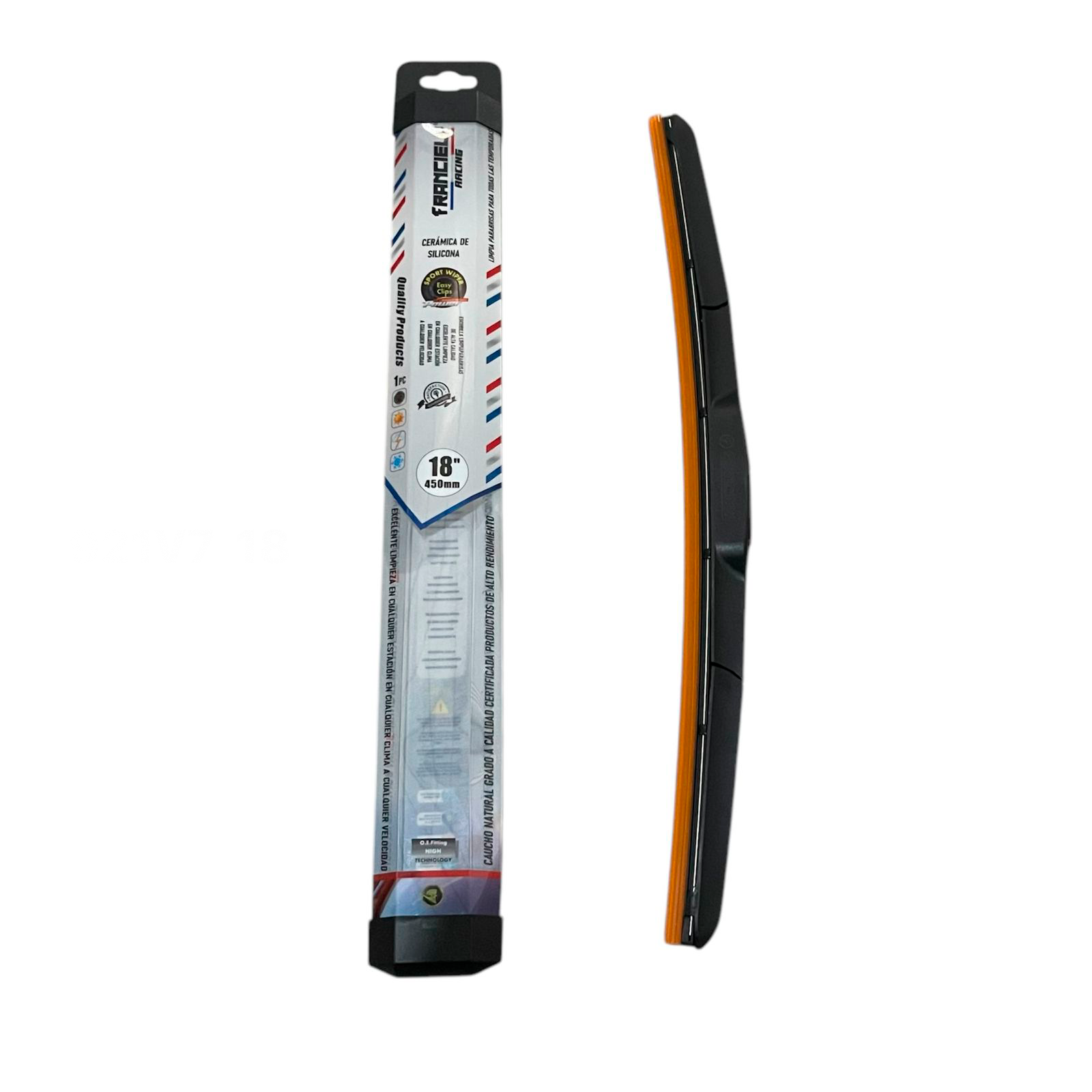 LIMPIA PARABRISA FRANCIELY HYBRID  921V7 18" UNI (X60)